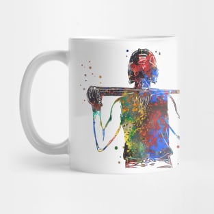 Girl Softball Player Mug